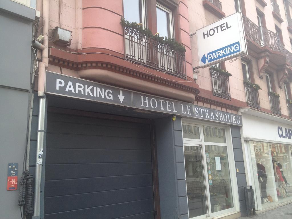 Hotel Le Strasbourg Mulhouse Exteriör bild
