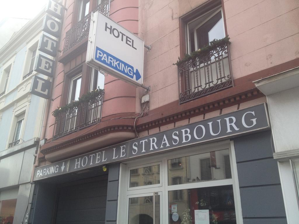 Hotel Le Strasbourg Mulhouse Exteriör bild